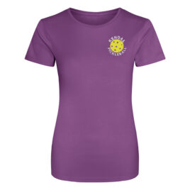 Kendal Pickleball Club Ball Logo T-shirt Ladies