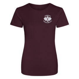 Kendal Pickleball Club Paddle Logo T-shirt Ladies