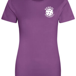 Kendal Pickleball Club Ball Logo T-shirt Ladies