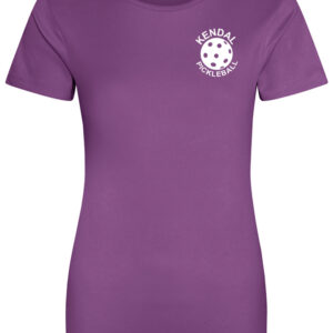 Kendal Pickleball Club Ball Logo T-shirt Ladies